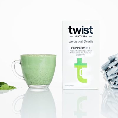 Peppermint Matcha Tea Sticks (20 Servings) - Image 3